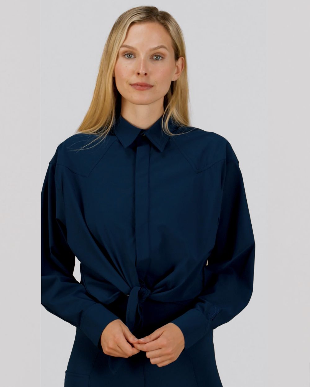 YAGYA - Front Tie Riding Shirt - Cheval Equestrian Inc.