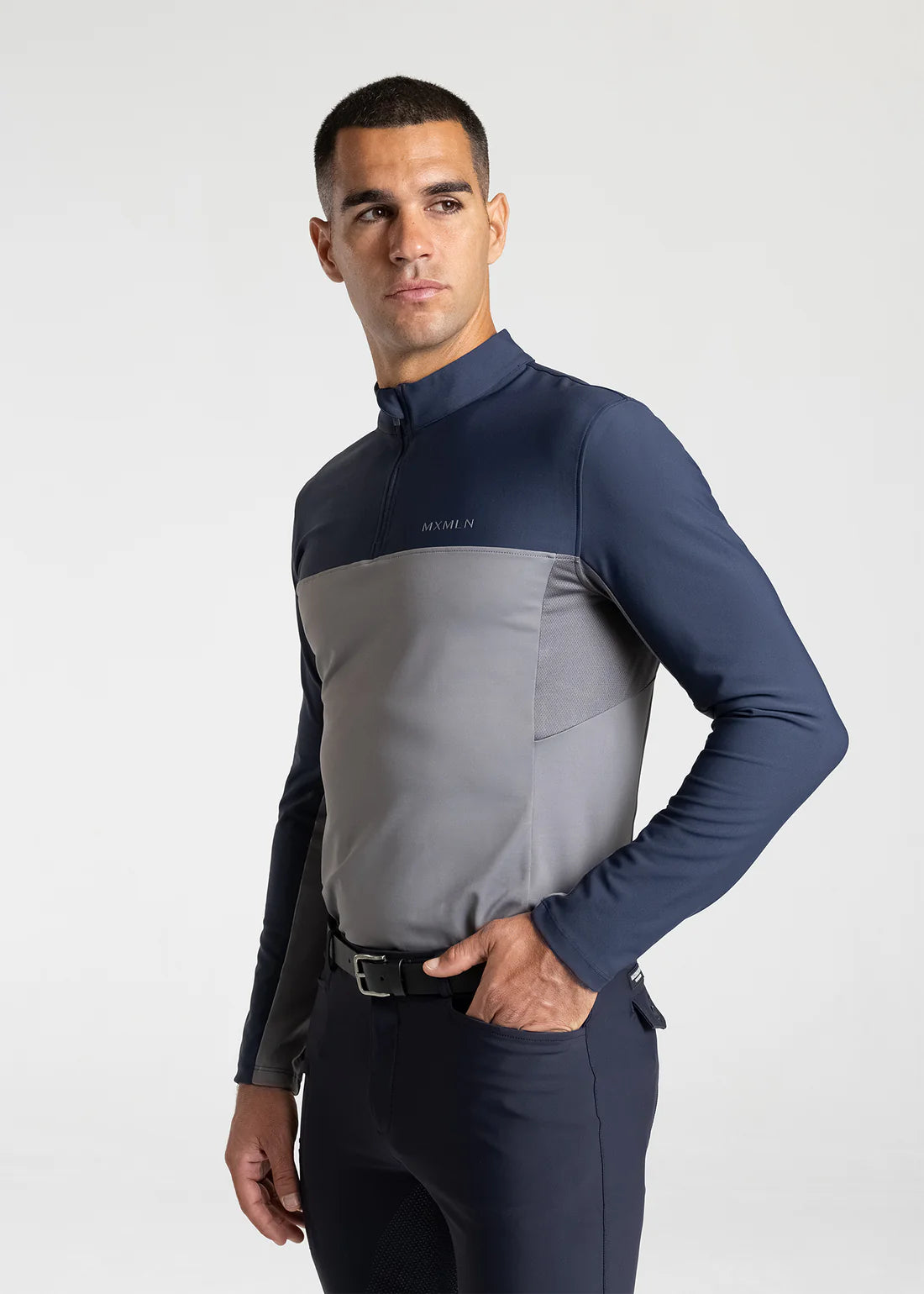 Maximilian - Kent Long Sleeve Base Layer - Cheval Equestrian Inc.
