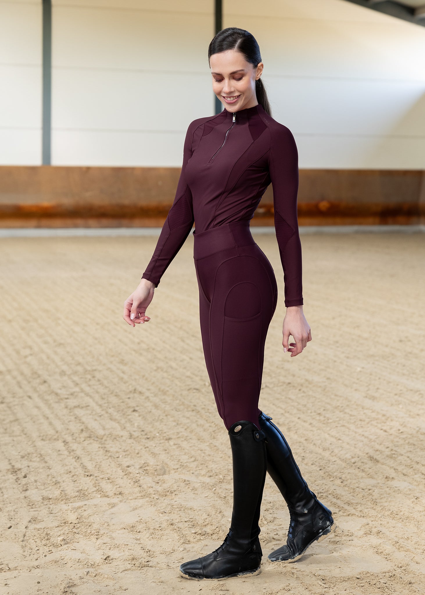 Maximilian - Frame Long Sleeve Base Layer - Cheval Equestrian Inc.