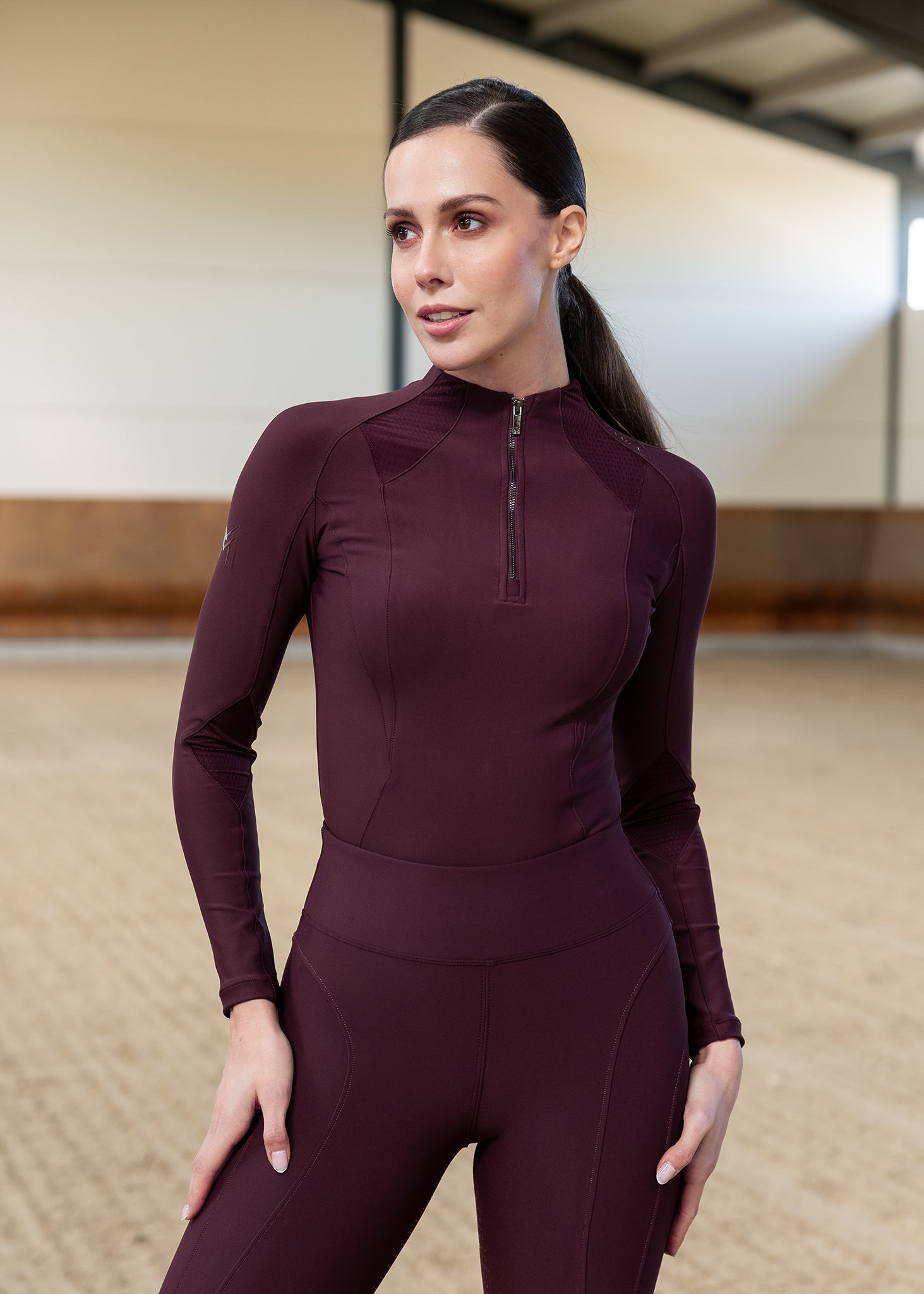 Maximilian - Frame Long Sleeve Base Layer - Cheval Equestrian Inc.