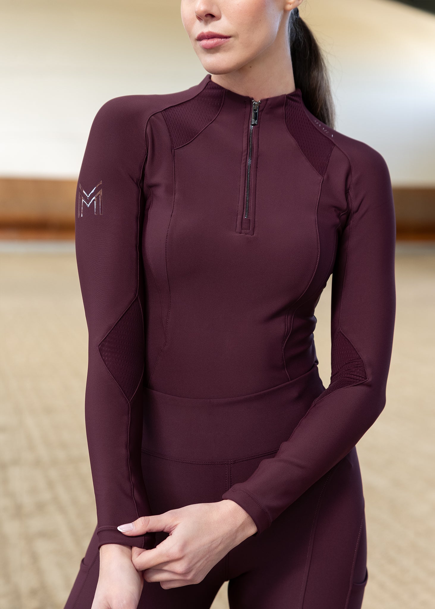 Maximilian - Frame Long Sleeve Base Layer - Cheval Equestrian Inc.