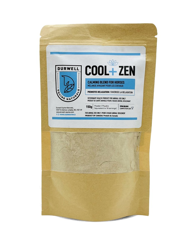 Durwell Cool + Zen: Calming Blend for Horses - Cheval Equestrian Inc.