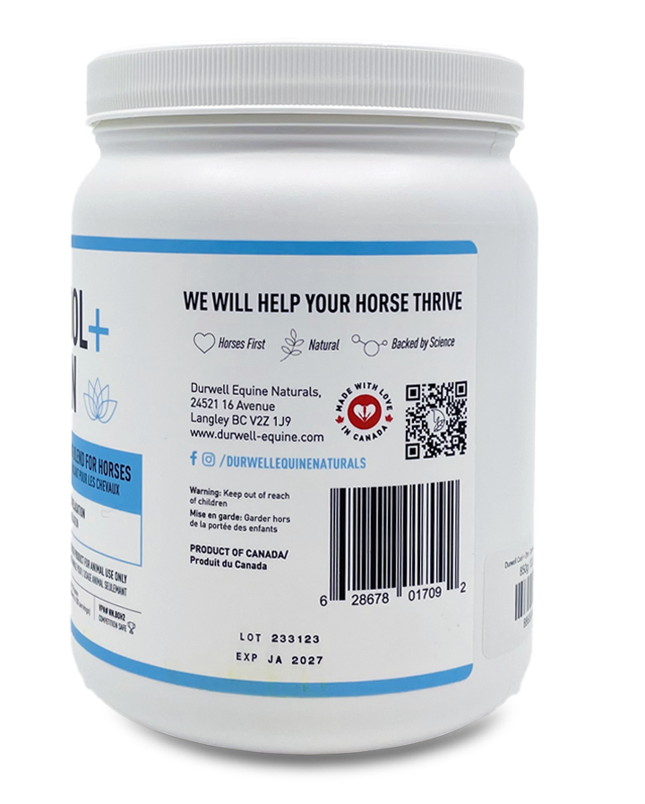 Durwell Cool + Zen: Calming Blend for Horses - Cheval Equestrian Inc.