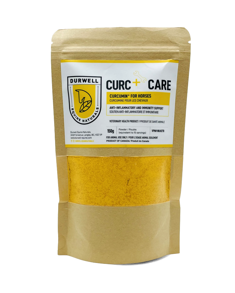 Durwell Curc+Care: Anti-Inflammatory and Immunity Support - Cheval Equestrian Inc.