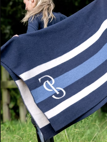 PS of Sweden - Striped Wool Blanket - Cheval Equestrian Inc.