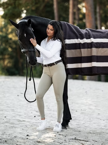 PS of Sweden - Striped Wool Blanket - Cheval Equestrian Inc.