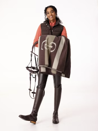 PS of Sweden - Striped Wool Blanket - Cheval Equestrian Inc.