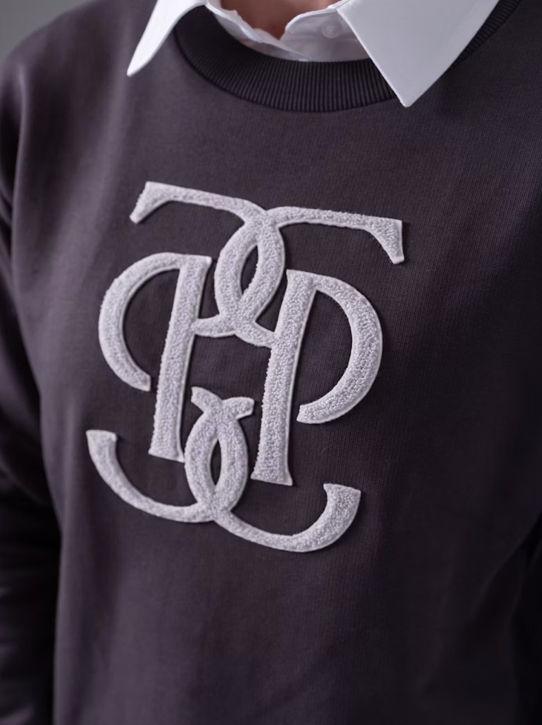 PS of Sweden - Karla Monogram Sweater - Cheval Equestrian Inc.
