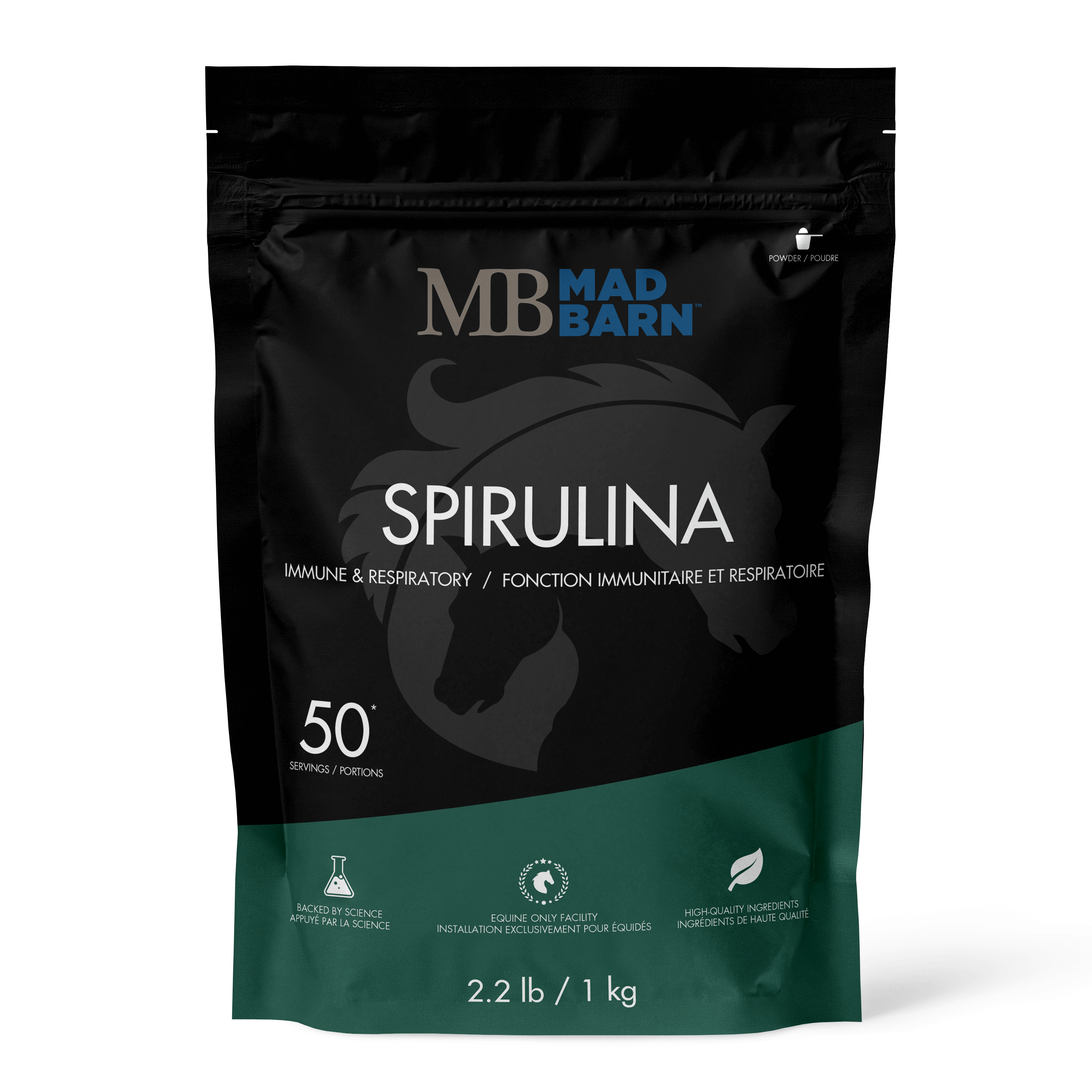 Mad Barn - Spirulina - Cheval Equestrian Inc.