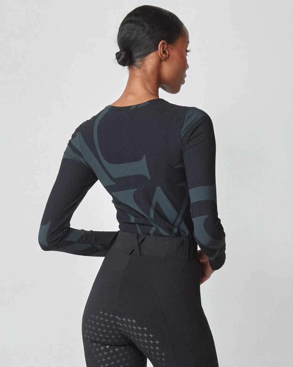 YAGYA - Monogram Long-Sleeve Shirt - Cheval Equestrian Inc.