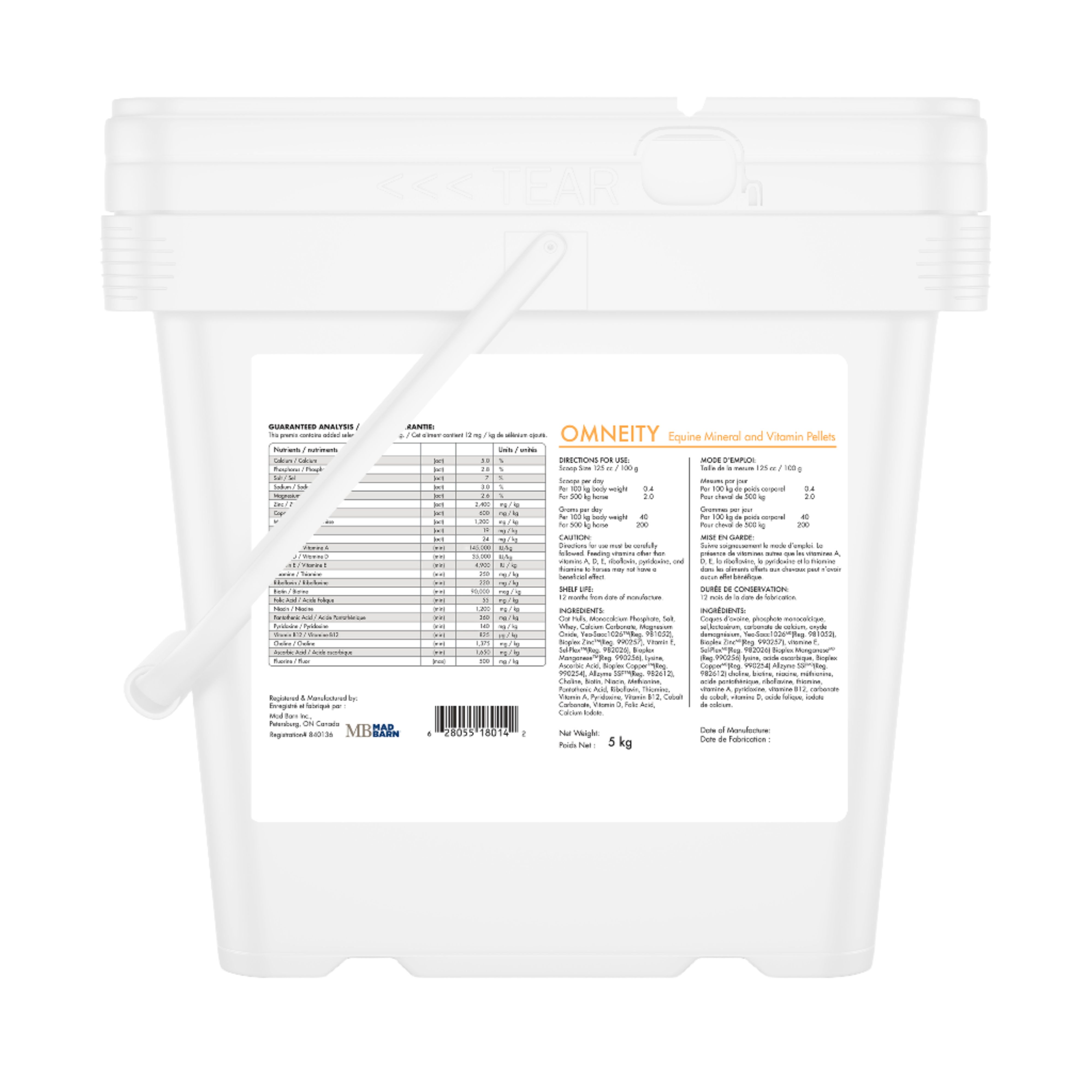 Mad Barn - Omneity Pellet - Cheval Equestrian Inc.