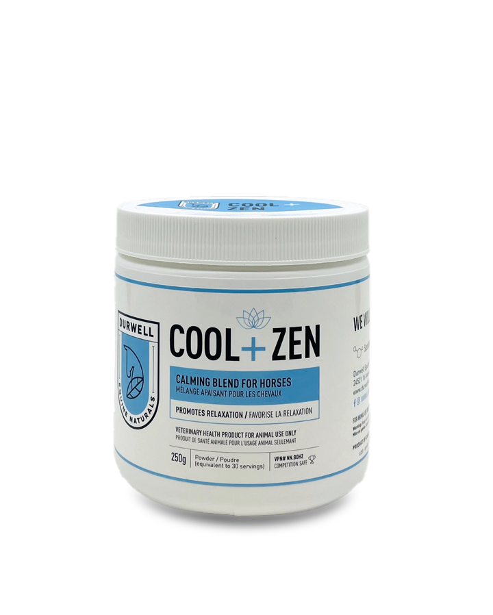 Durwell Cool + Zen: Calming Blend for Horses - Cheval Equestrian Inc.