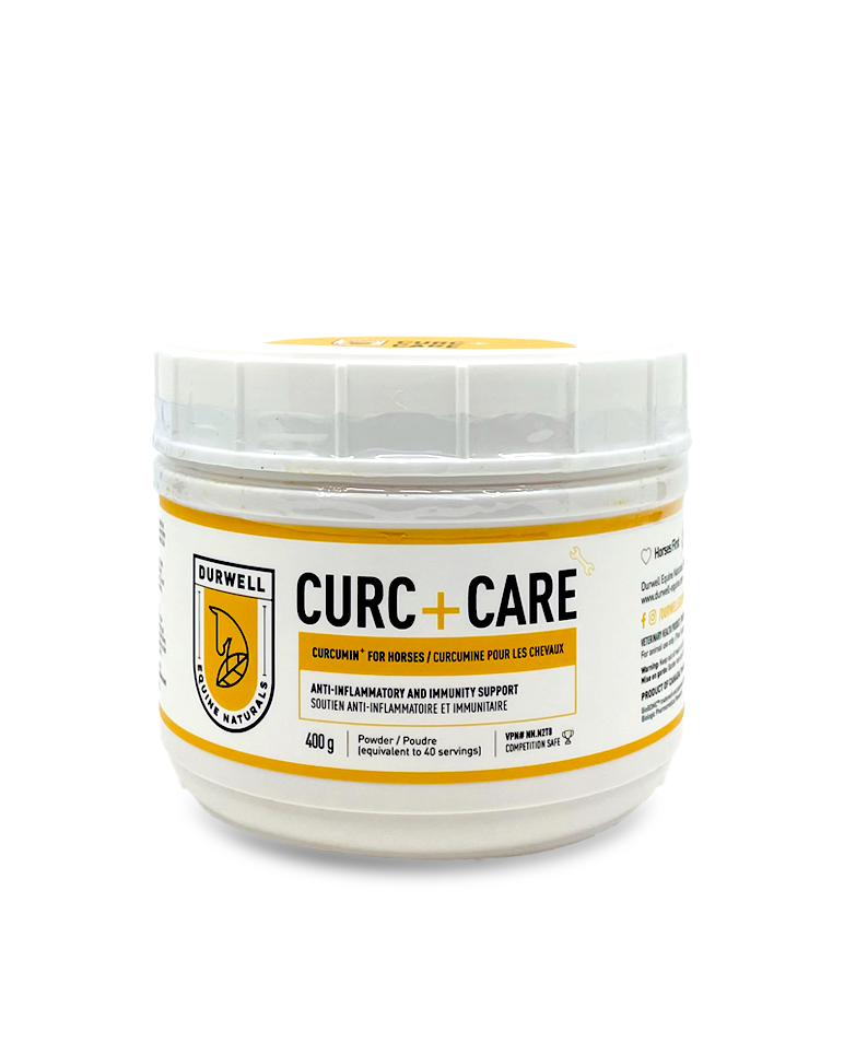 Durwell Curc+Care: Anti-Inflammatory and Immunity Support - Cheval Equestrian Inc.