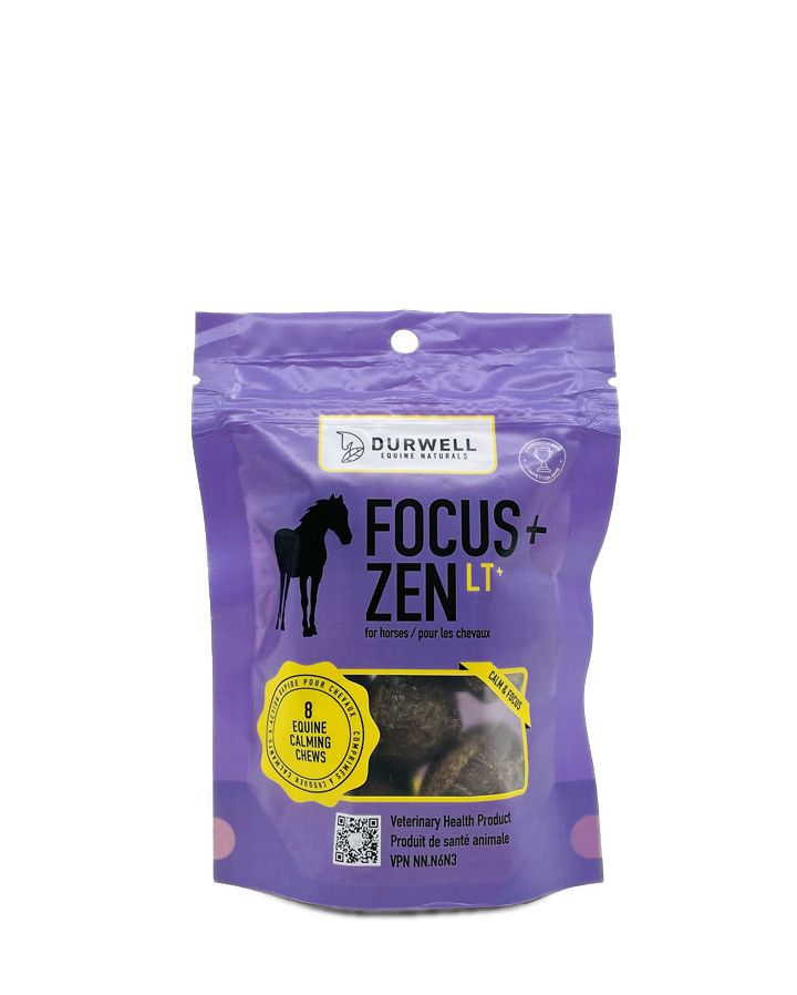 Durwell Focus+Zen: LT+ Calming Chew - Cheval Equestrian Inc.