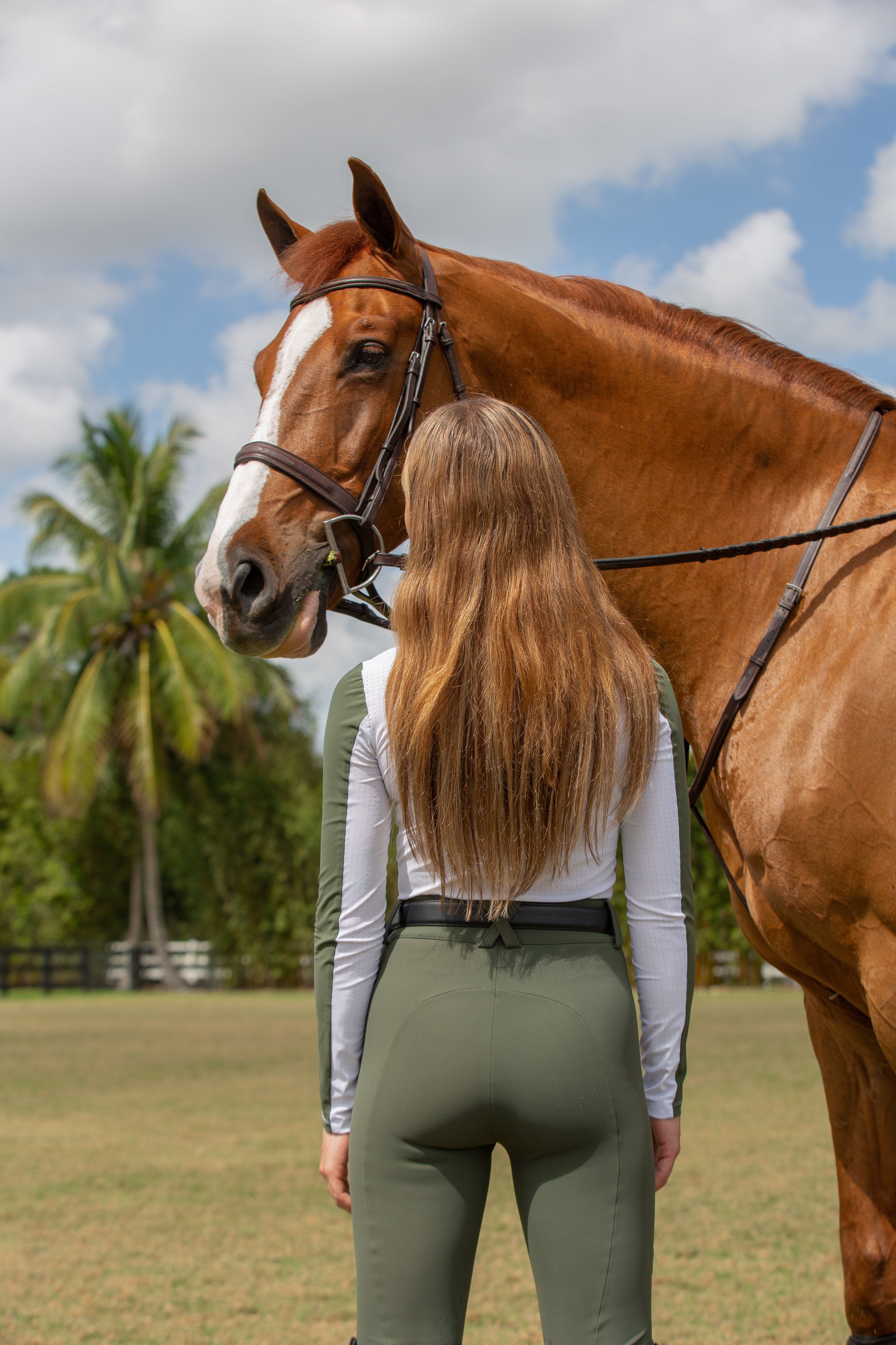 YAGYA - High-Rise Compression Breeches - Cheval Equestrian Inc.