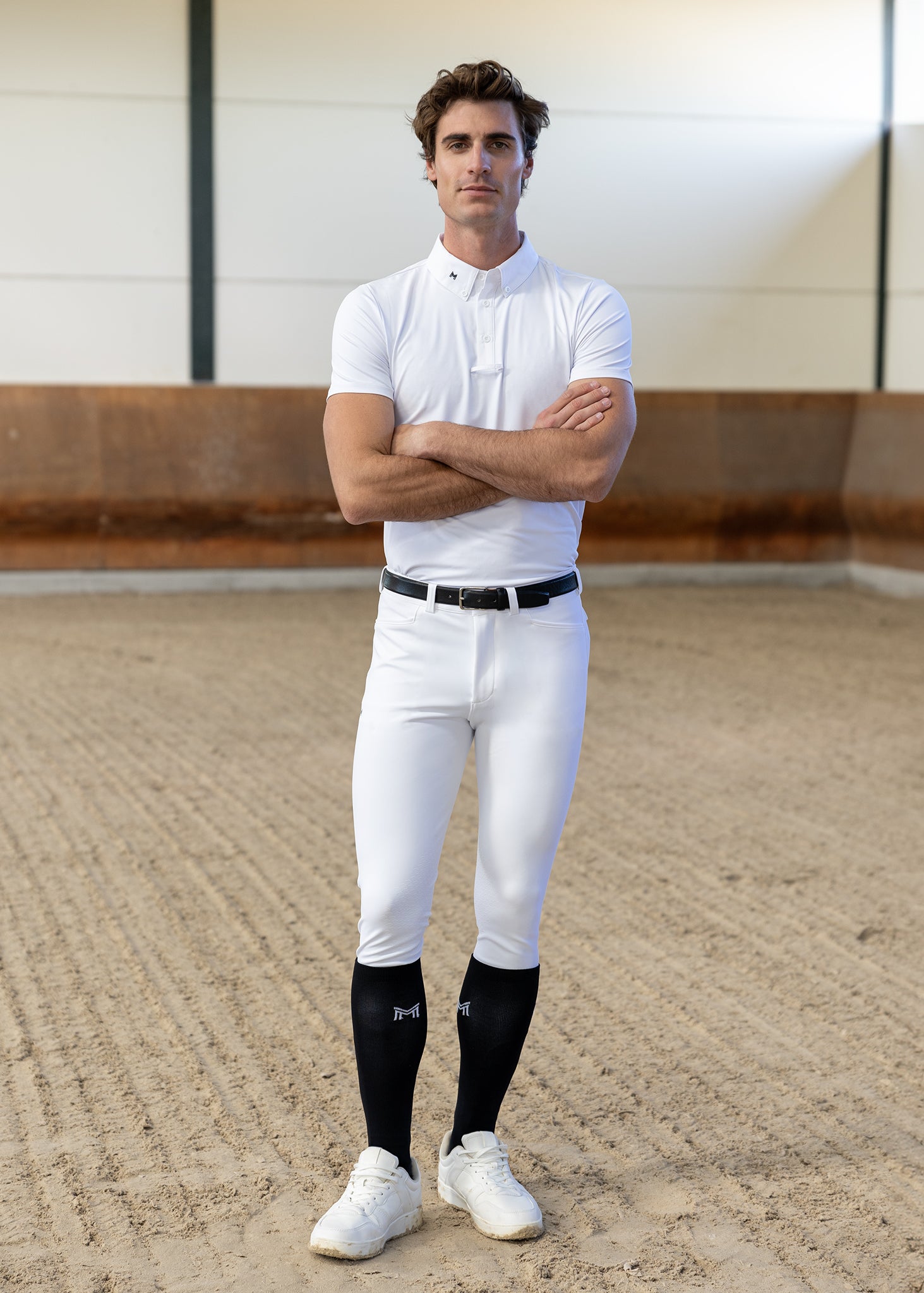 Maximilian - Active Short Sleeve Competition Shirt - Cheval Equestrian Inc.