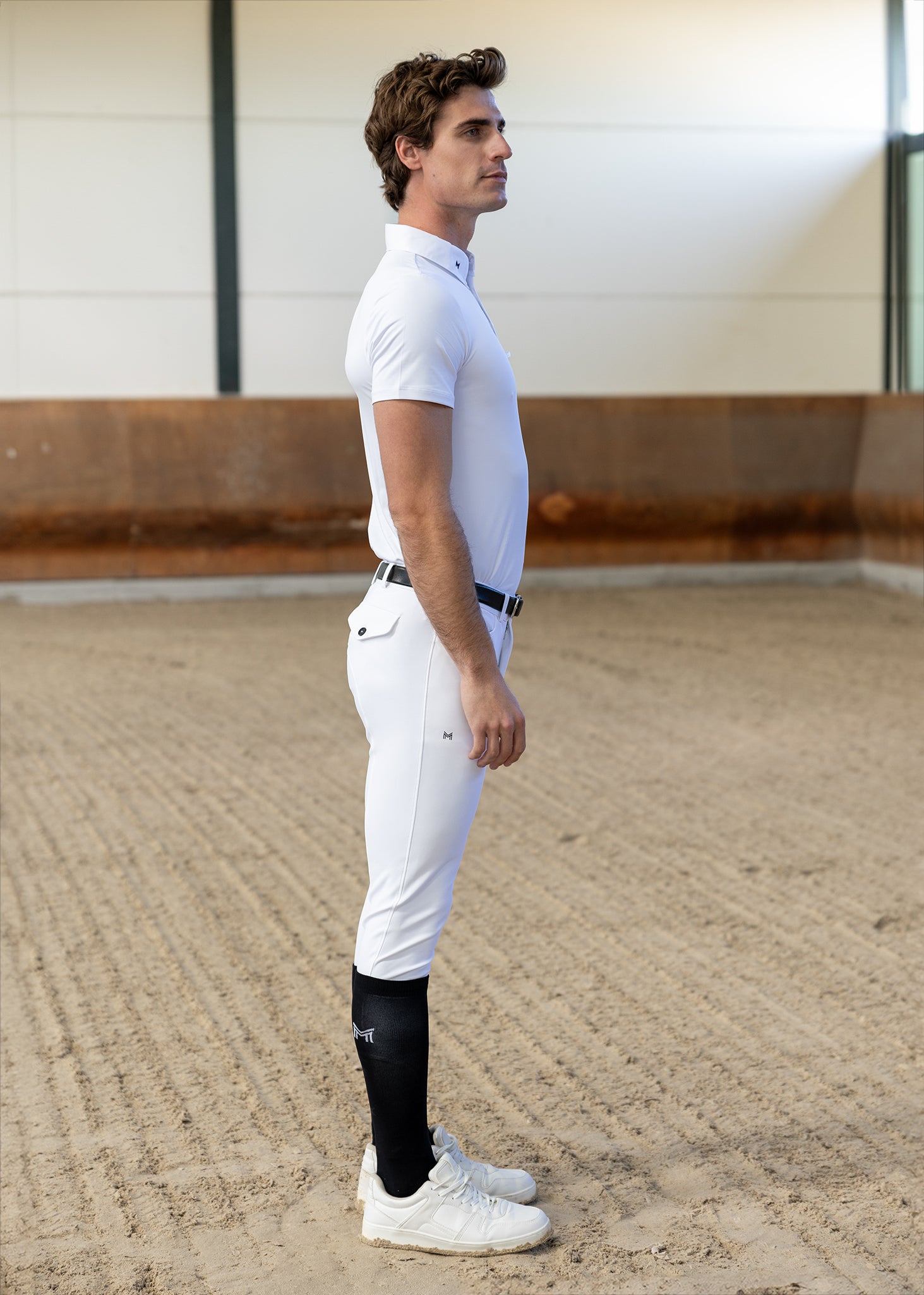 Maximilian - Active Short Sleeve Competition Shirt - Cheval Equestrian Inc.