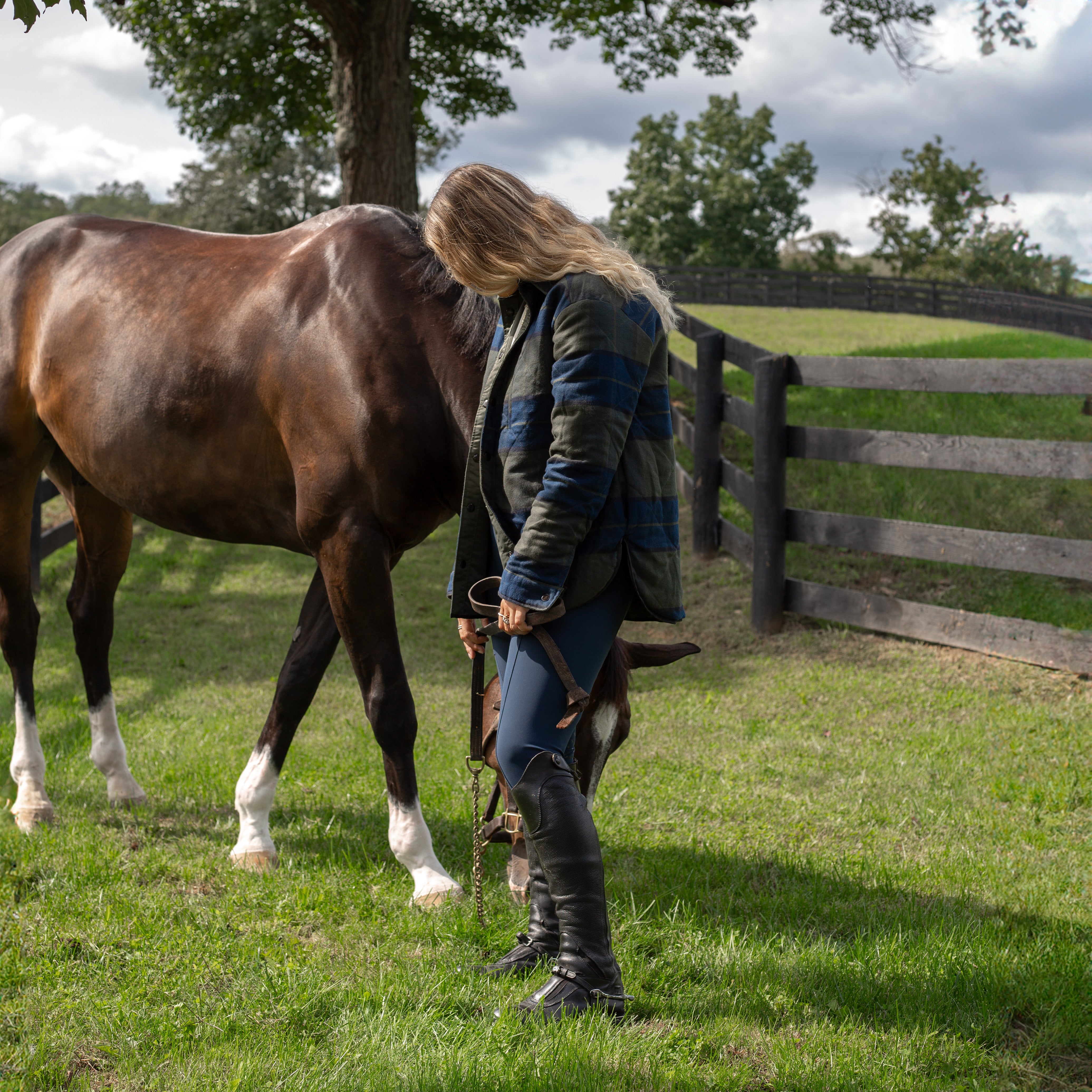 YAGYA - High-Rise Compression Breeches - Cheval Equestrian Inc.