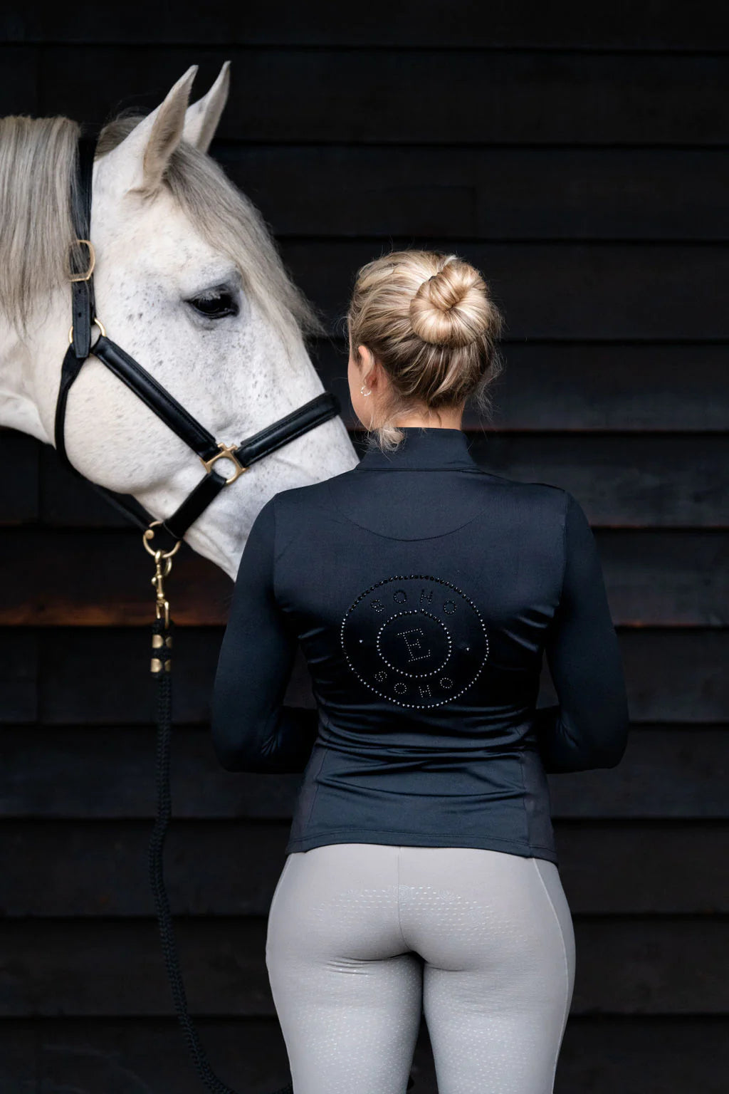 SOHO - Long Sleeve Base Layer - Cheval Equestrian Inc.