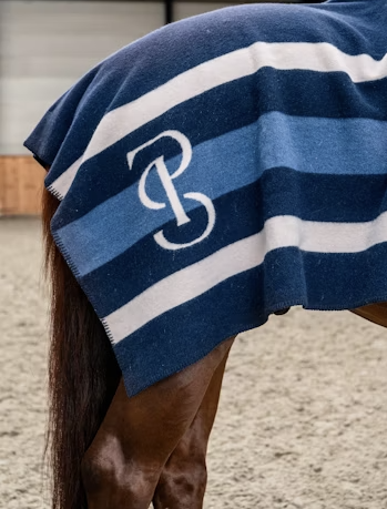 PS of Sweden - Striped Wool Blanket - Cheval Equestrian Inc.